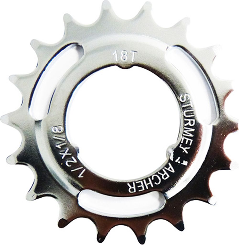 SunRace Steckkranz 18 Zähne 1/2"x1/8" gekröpft HSL838 Produktbild 
