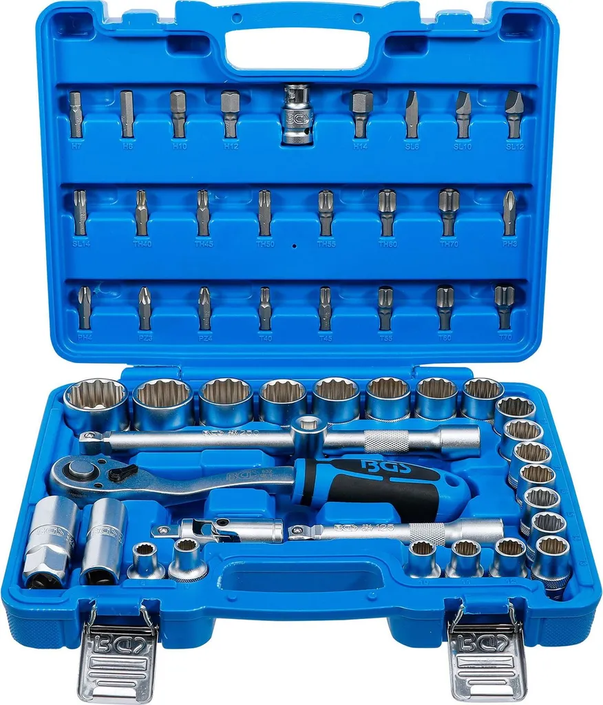 Kit Outils de Serrage Complet pour Garage et Industrie BGS 51pcs - 74509
