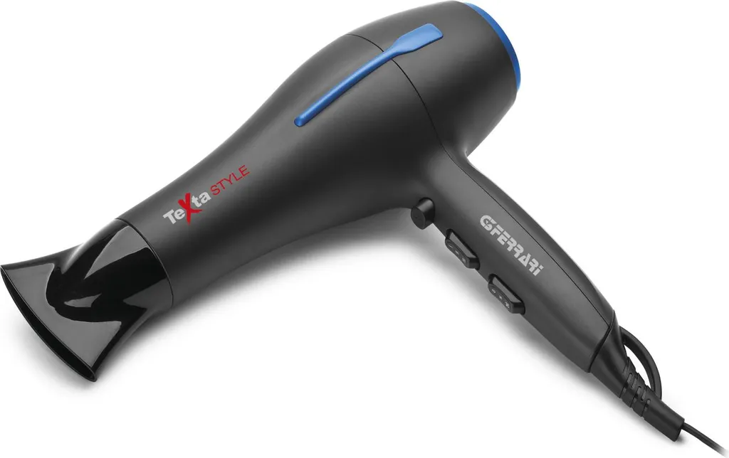 G3 Ferrari Texta Style asciugacapelli 2000 W Nero, Blu