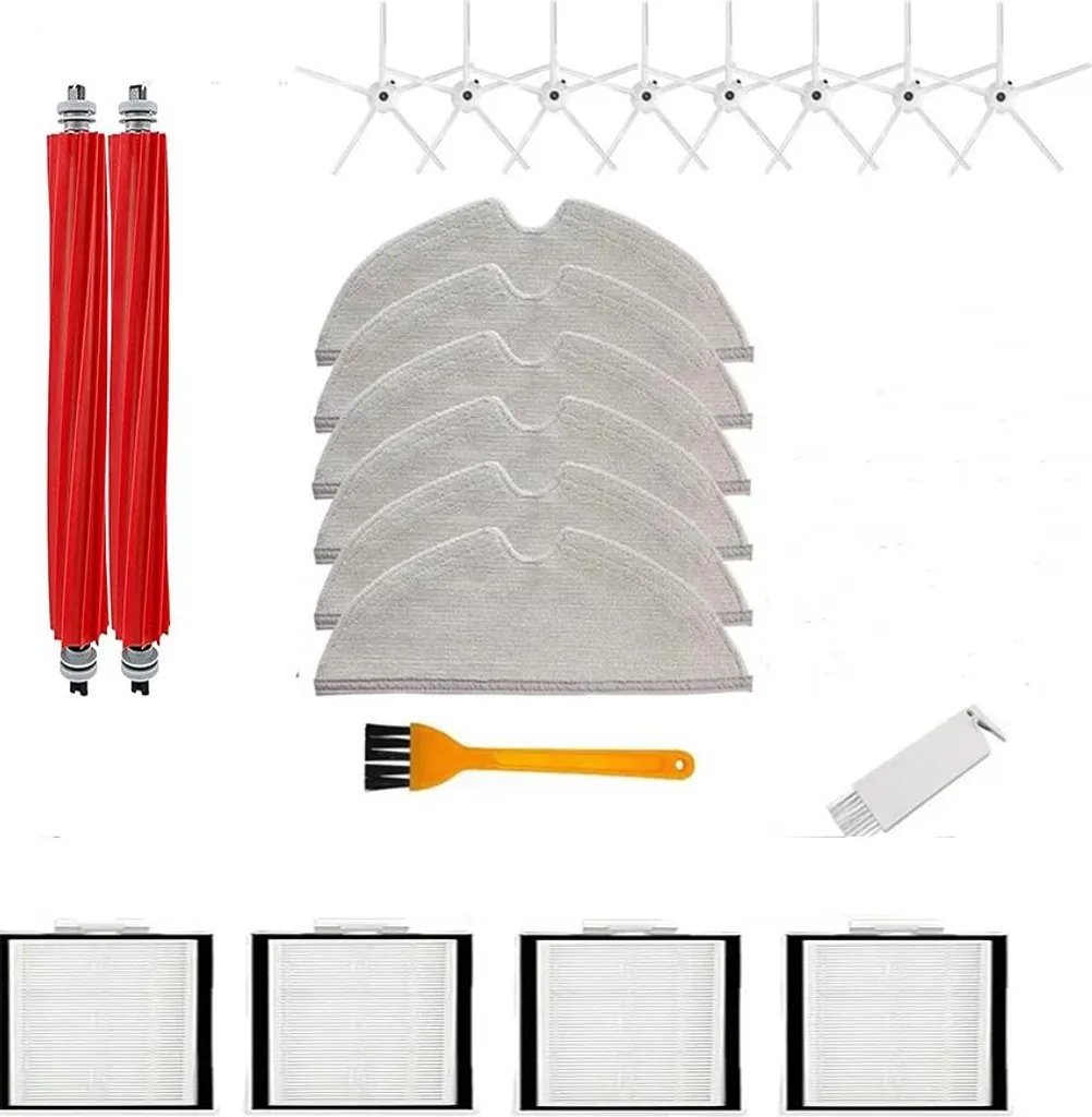 Kit accessoires INF pour Xiaomi Roborock Q7 Max et Q7 Plus - 15 pièces
