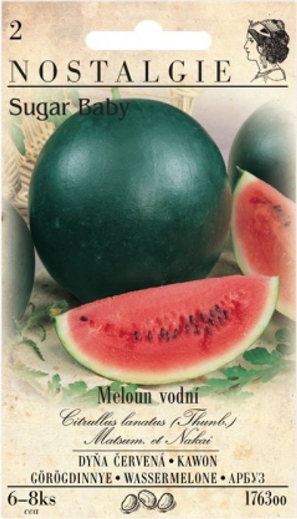 Meloun vodní SUGAR BABY, červený Obrázek produktu 
