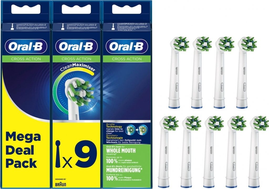 Aufsteckbürsten CrossAction 9 Stück Produktbild 2