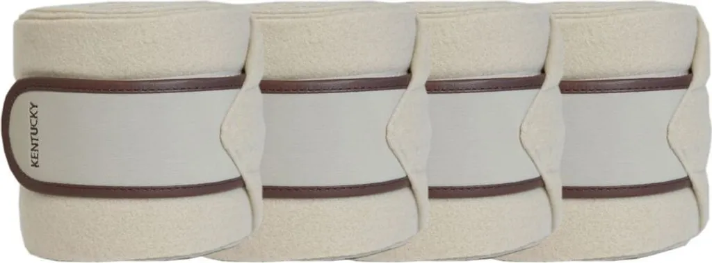 Fasce da Lavoro Kentucky Polar Fleece Beige - Set 4 Pezzi Full