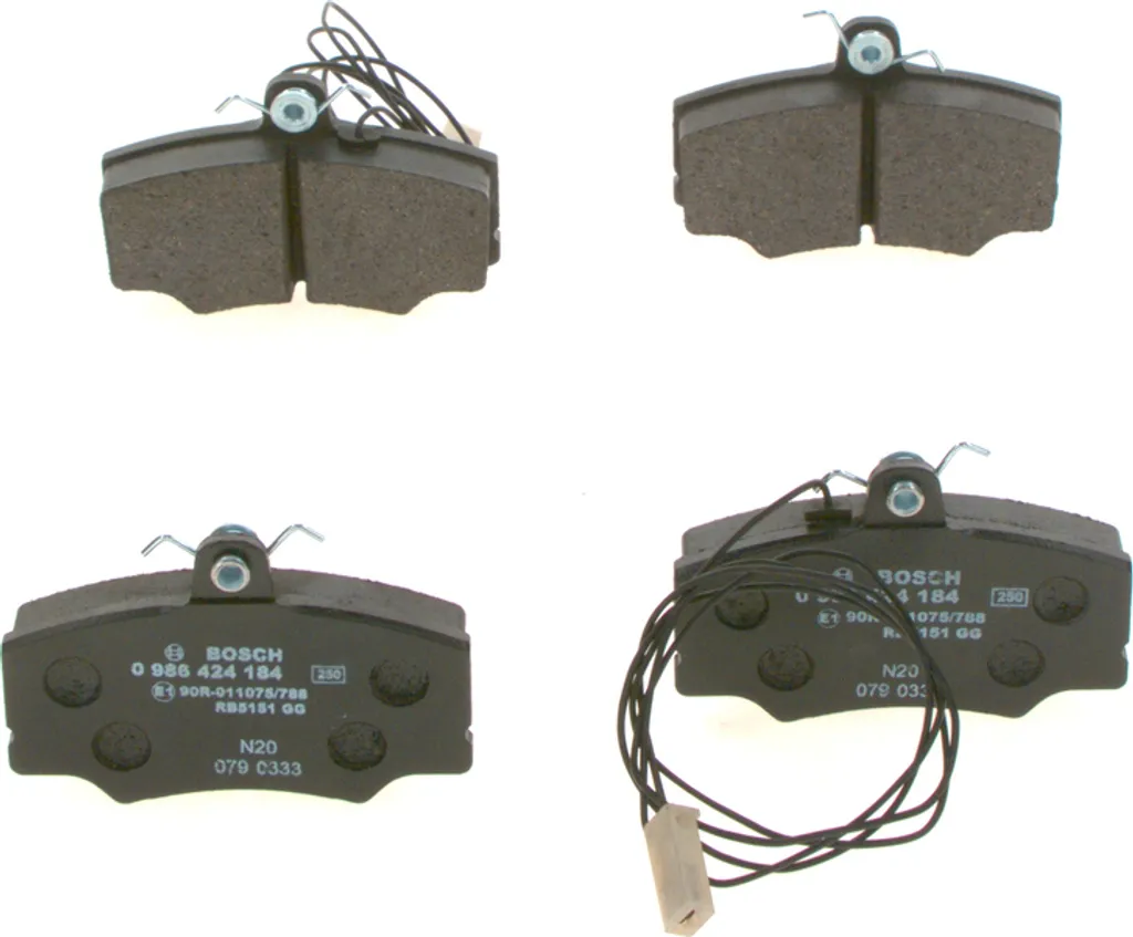 Plaquettes de frein Bosch 0 986 424 184 : finissez-en avec les bruits