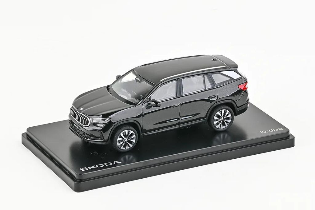 _Škoda Kodiaq II (2023) Schwarz Magic Metallic ABREX 1:43 Produktbild 