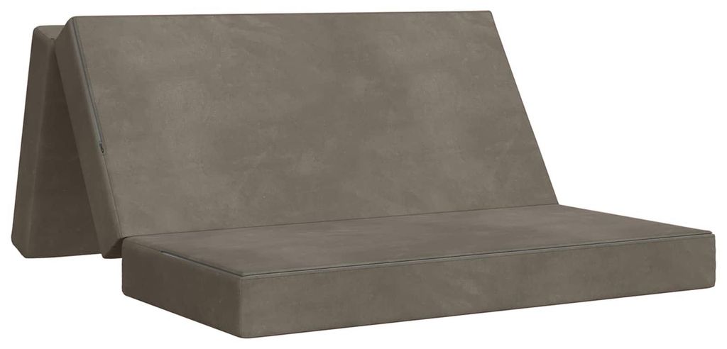 vidaXL Klappsofa Bett 140 x 67 x 45 cm Hellgrau