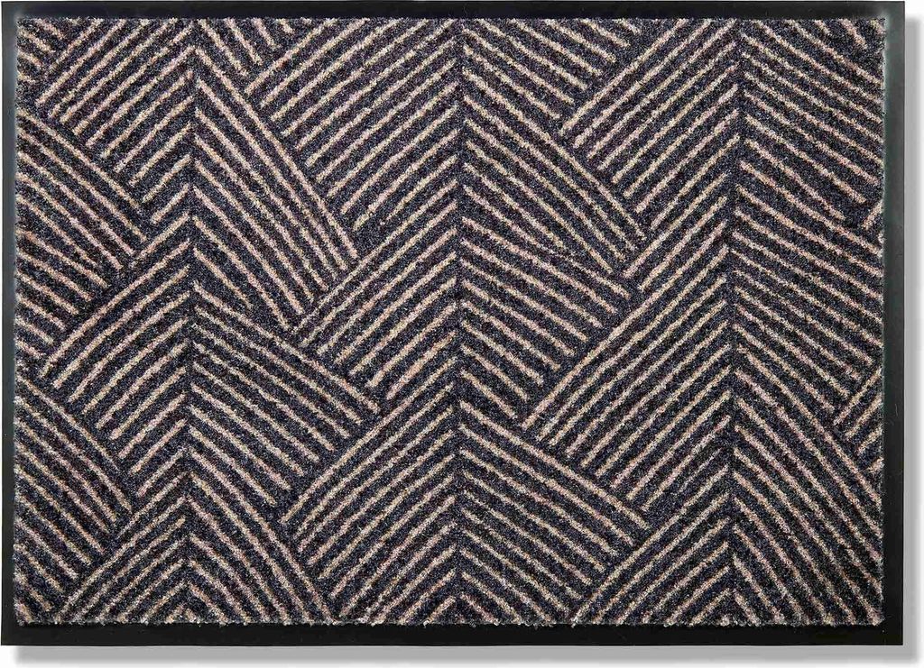 SCHÖNER WOHNEN-Kollektion Fußmatte Innen BELLEVUE Anthrazit 67 x 100 cm