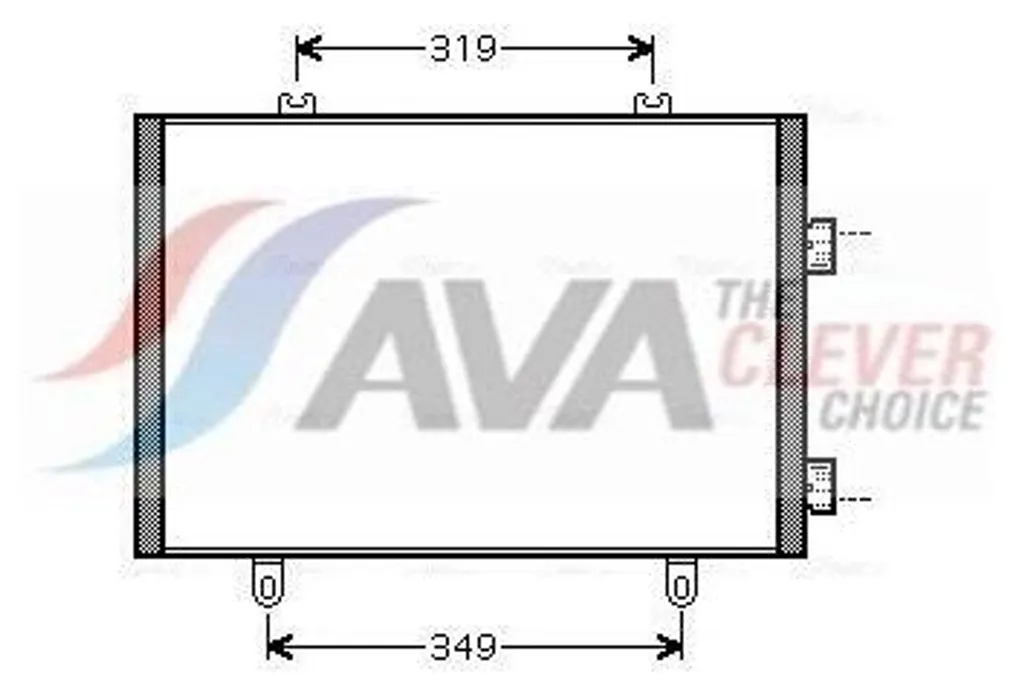 Condenseur Clim RTA5349 AVA - Refroidissement Puissant Renault Master Pro FH
