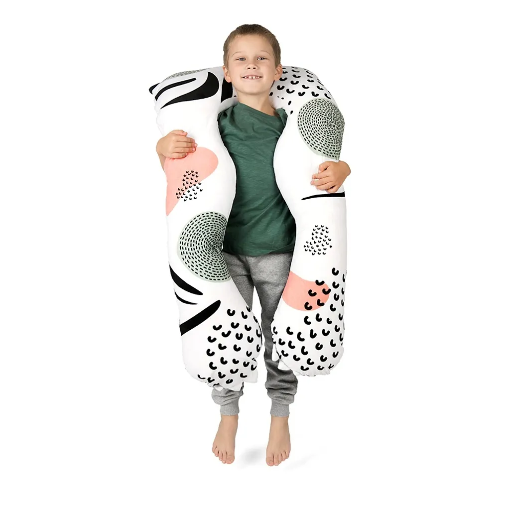 Coussin Panda pour enfant ConfortKissen Kids, texture peluche et douce - 5