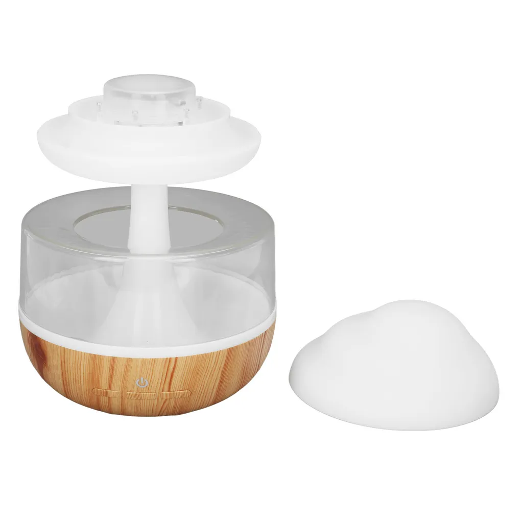 Diffuseur Eau Goutte à Goutte Nuage et Mini Humidificateur Design LED