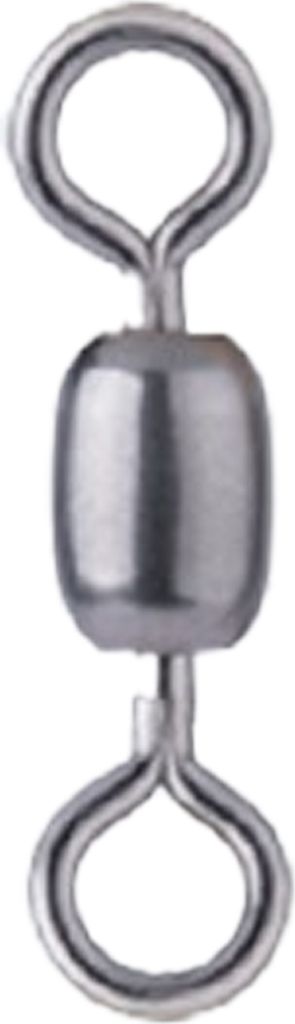 BKK Crane Swivel-62 Stainless Steel Black - Tönnchenwirbel, Größe / Tragkraft / Packungsinhalt:Gr. 3 / 110kg / 9 Stück