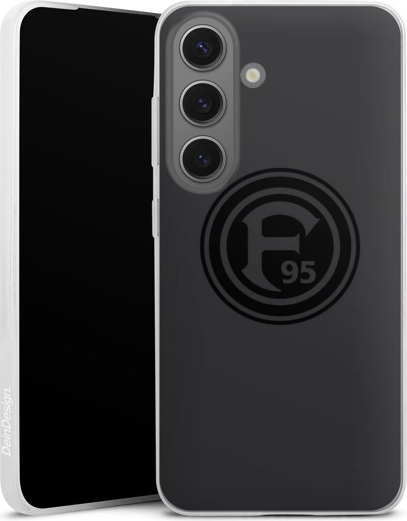 DeinDesign Slim Hülle für Samsung Galaxy S25 Silikon Case Ultra Dünn Handyhülle F95 Fortuna Düsseldorf Logo