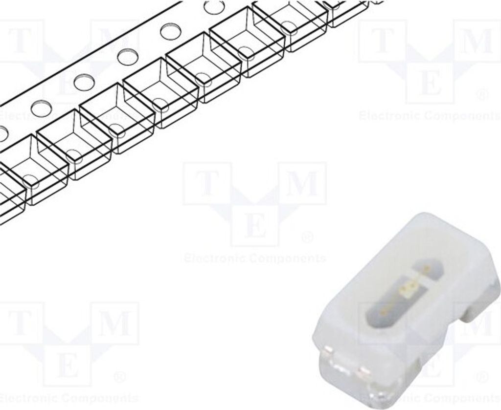 10x LED 120° 1000÷2300mcd 3x1,32x1,4mm SMD 3014,PLCC2 grün 20mA RF-GNRC13TS-CF LED