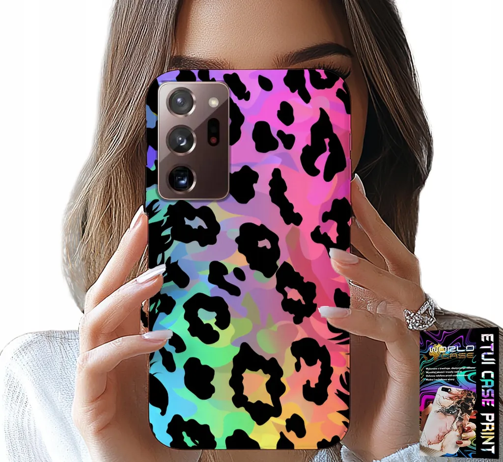 Cover Note 20 Ultra Leopardo Arcobaleno | Accessorio Must-Have