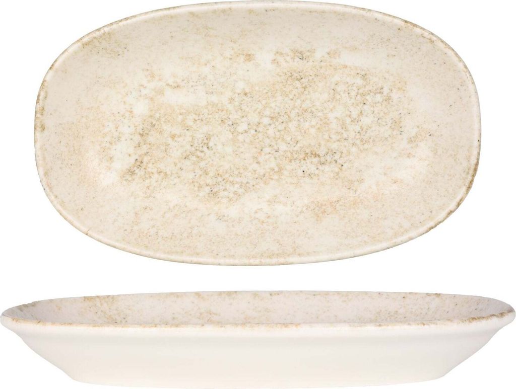 Bonna Servierschale - Nacrous - Porzellan - 24x14 cm