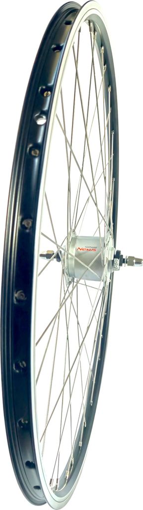 28 Zoll Vorderrad mit Shimano Nabendynamo, Alu Hohlkammer, Produktbild 