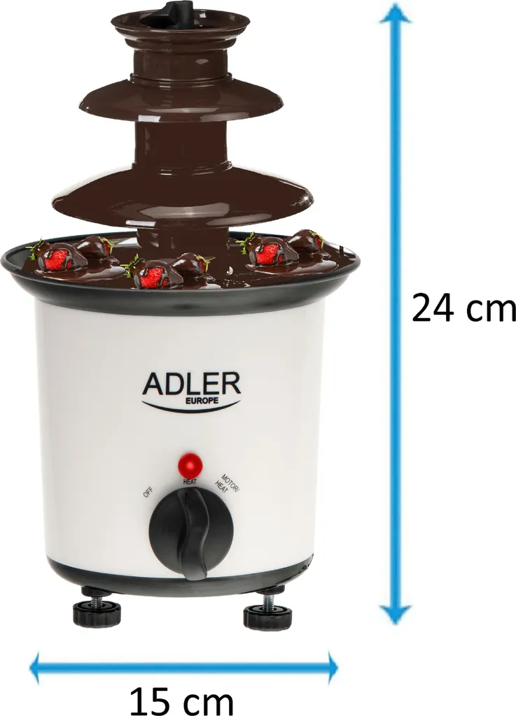 Machine à cascade de chocolat Adler AD 4487 pour buffets et fêtes - 6
