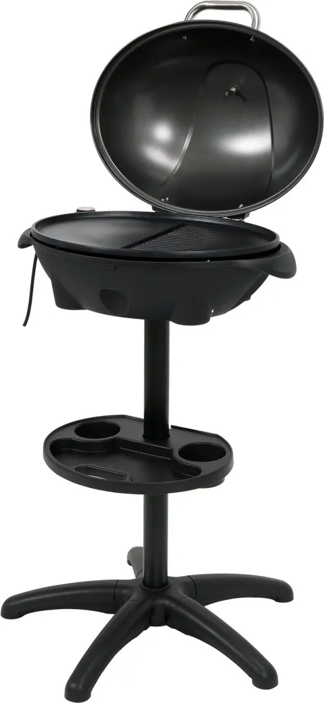 Gril électrique 2400W haute puissance en pose libre de 47x34 cm - 2