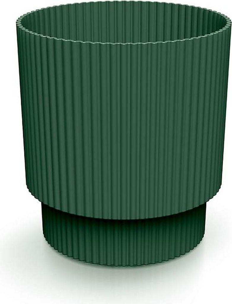 Blumentopf MILLY 14,6 cm - Farbe: dunkelgrün
