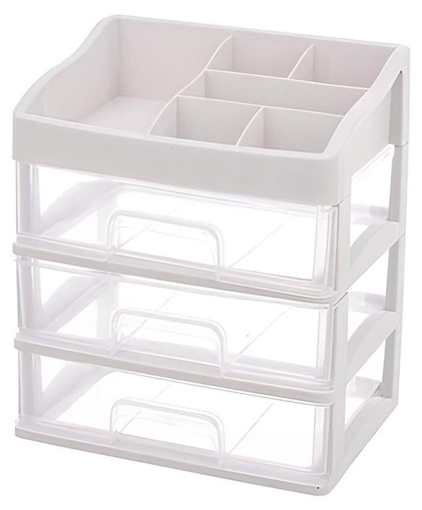 Verk 24378 Organizér na kosmetiku bílý Obrázek produktu 