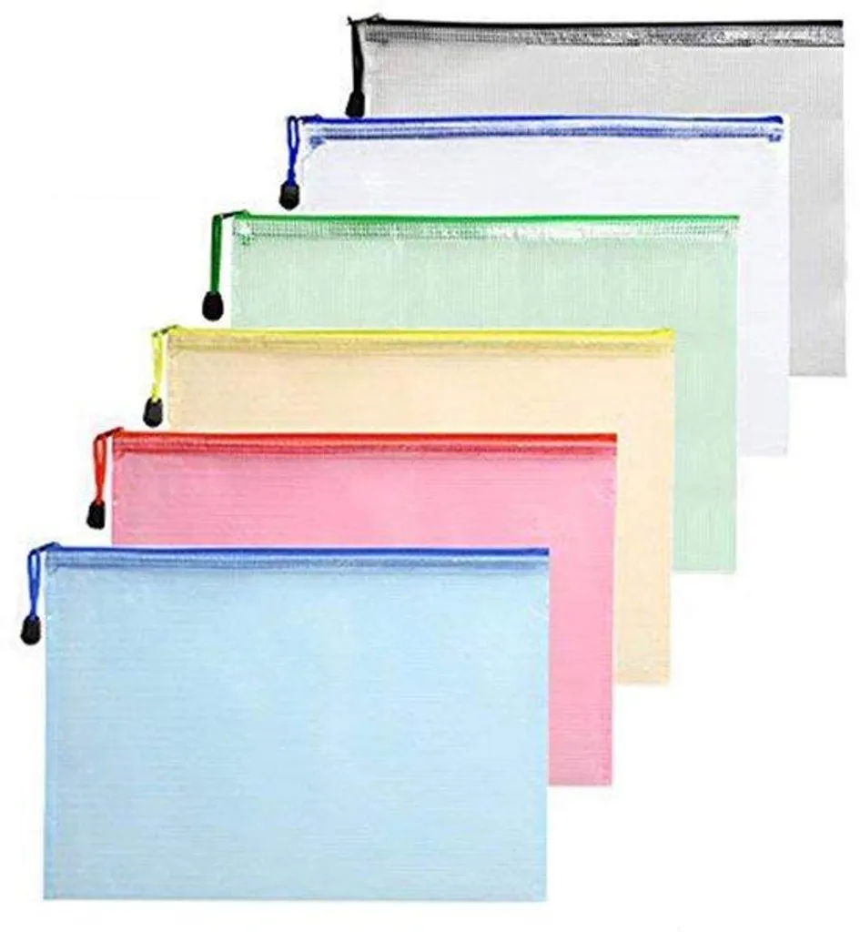 Rangez vos documents A5 sans les corner avec ces sacs zippés robustes