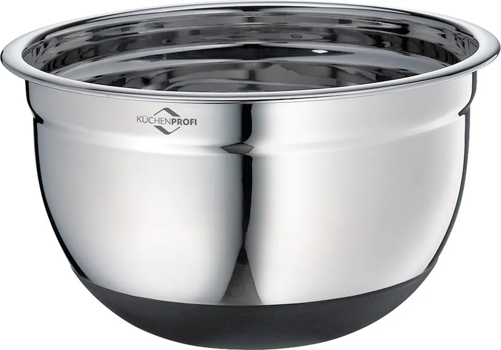 Küchenprofi 28cm Ciotola per Impastare Antiscivolo - Acciaio per Dolci