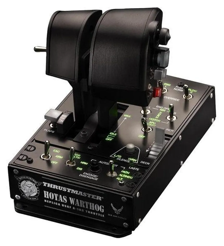 Thrustmaster Hotas Warthog Dual avec Technologie Magnétique H.E.A.R.T