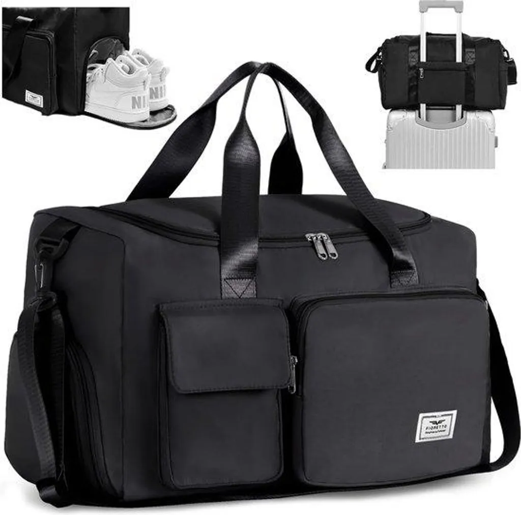 Bagage à main 35L pour avion, sac de voyage pliable spécial weekend