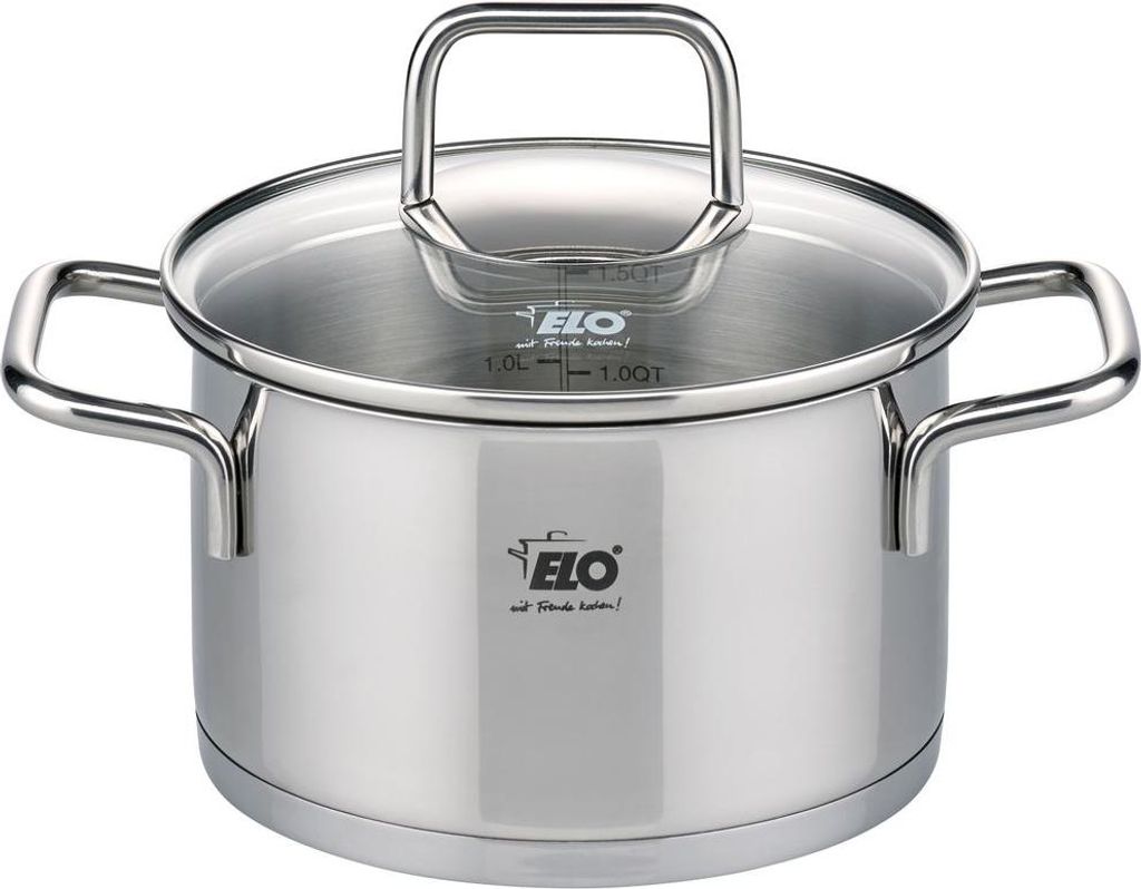 Faitout en inox 20 cm de 3,4 litres Elo Citrin Image du produit 