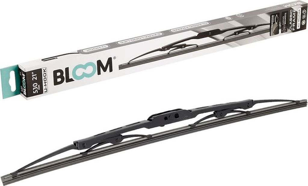 Tergicristallo BLOOM 530 mm, scheletro con adattatori Immagine del prodotto 
