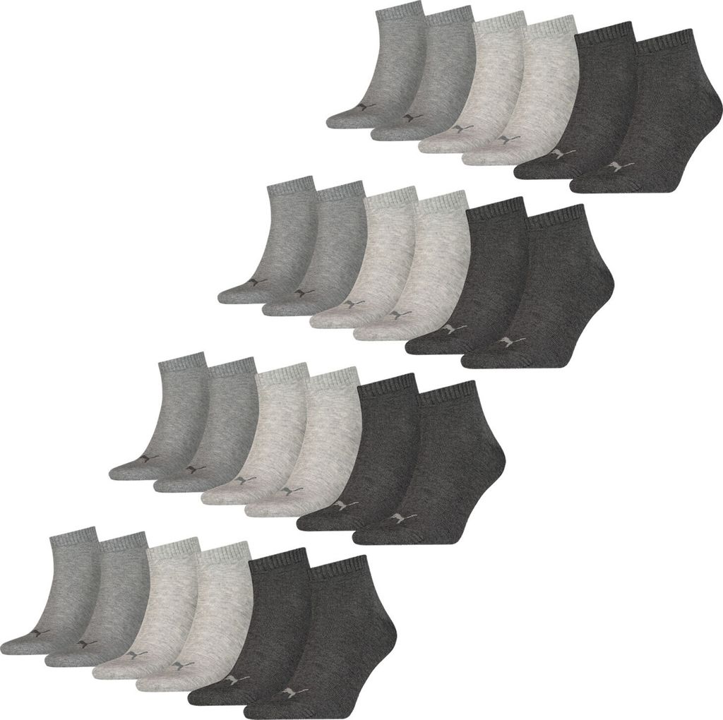 12 Paar PUMA Uni Quarter Socken