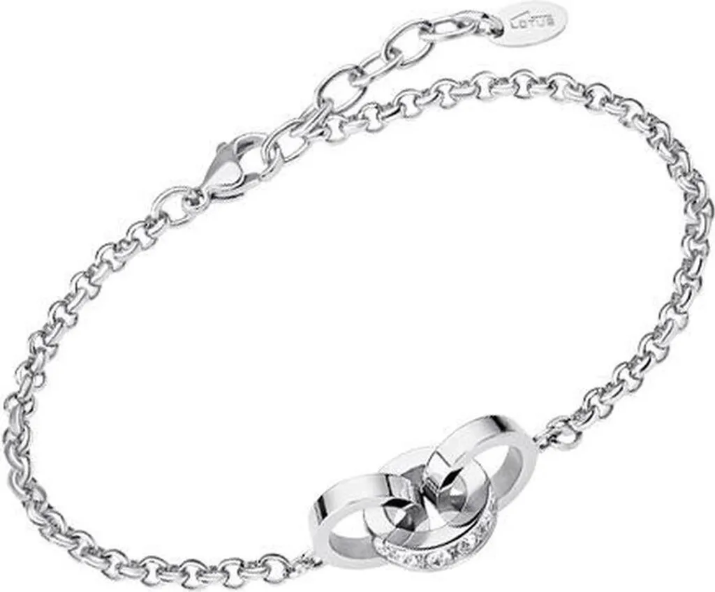 Bracelet Femme Acier Inoxydable Brillant Lotus Style Bliss LS1981-2/1