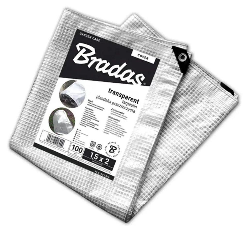Bradas PLC1002/3, Przezroczysty, 2000 mm, 3000 mm Zdjęcie produktu 