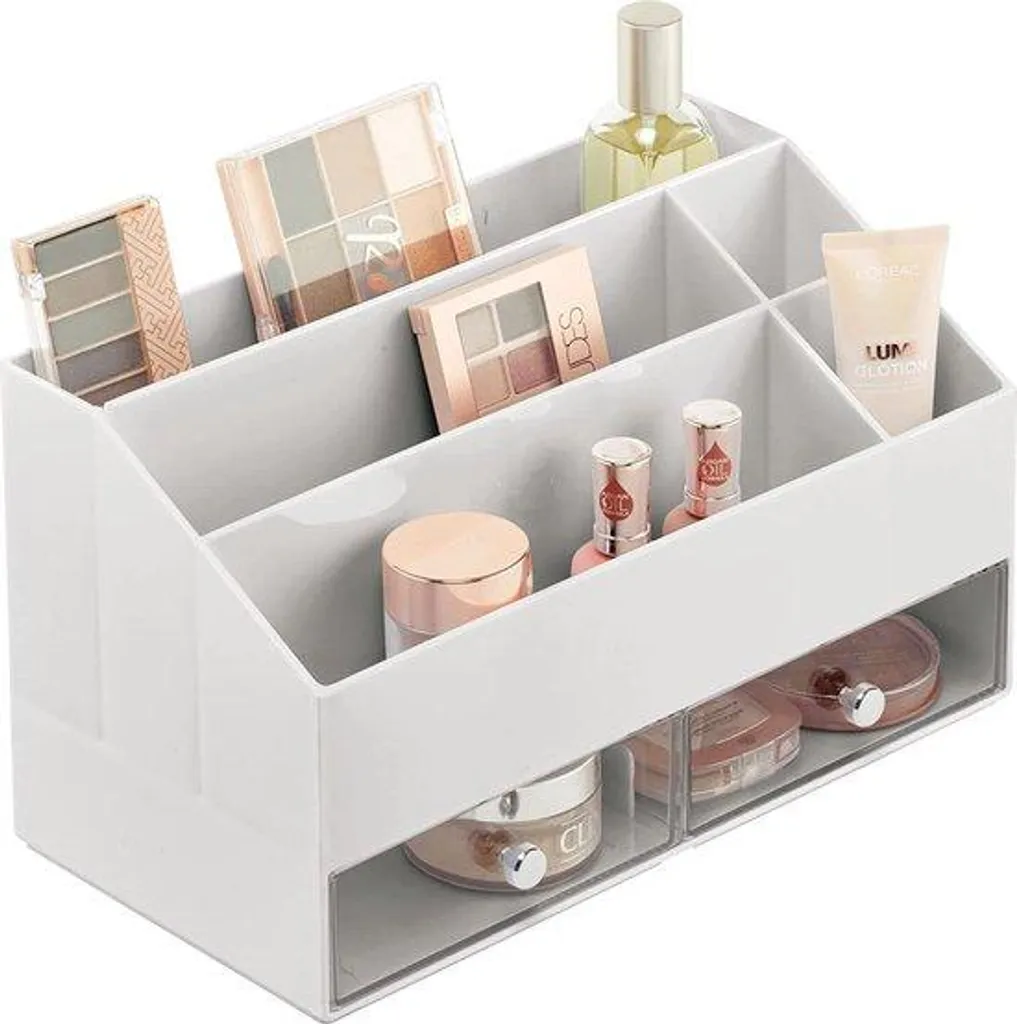 Porte-rouge à lèvres multi-niveaux et rangement beauté grande capacité