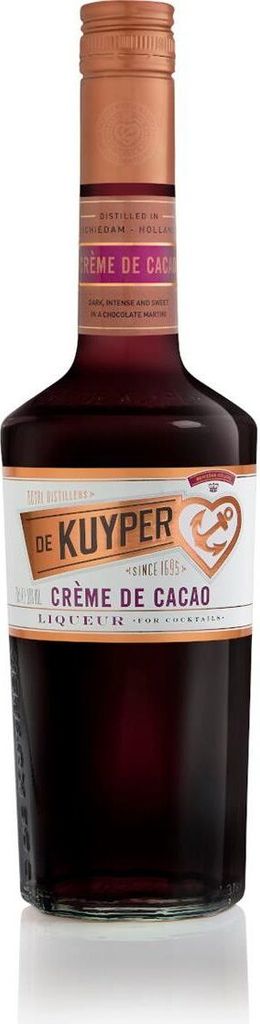 De Kuyper Creme de Cacao Brown 700ml 20% Vol.