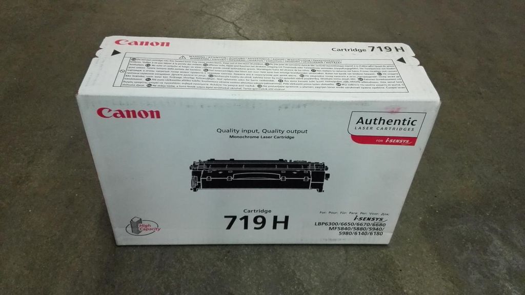 Canon 719H, 6400 Seiten, Schwarz, 1 Stück(e) Produktbild 