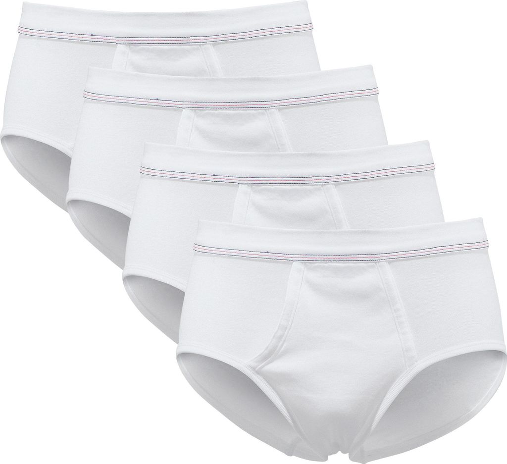 Erwin Müller Herren-Slip 4er-Pack weiß 5