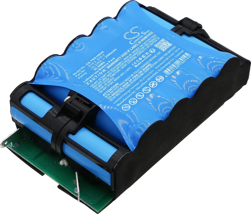 Batterie compatible Tineco Floor One S10 résout les problèmes d'autonomie