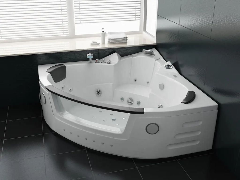 Whirlpool Milano 140 x 140 cm mit Hydrojets, Airjets, Produktbild 