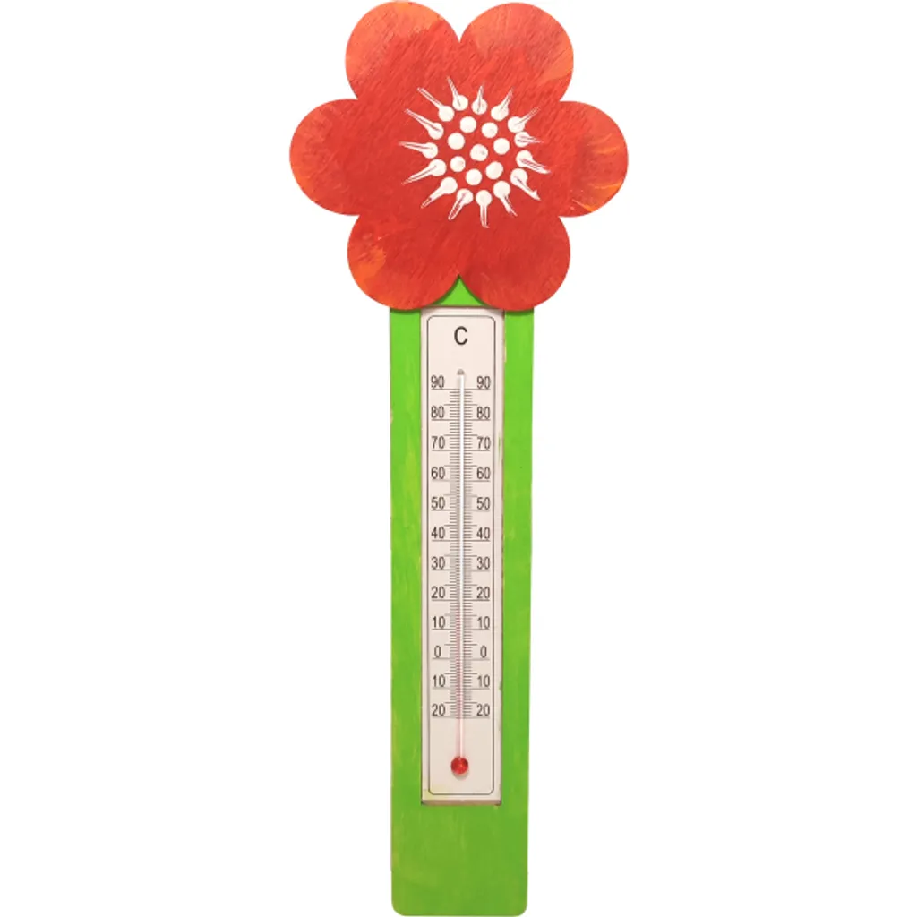 Activité Manuelle Météo pour École - 6 Thermomètres Fleurs à Décorer - 3