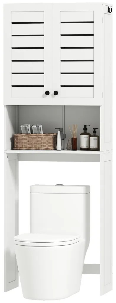 Meuble de rangement WC et buanderie pour optimiser petits espaces