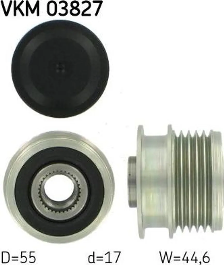 Roue libre alternateur SKF VKM 03827 : Stop aux vibrations Classe A