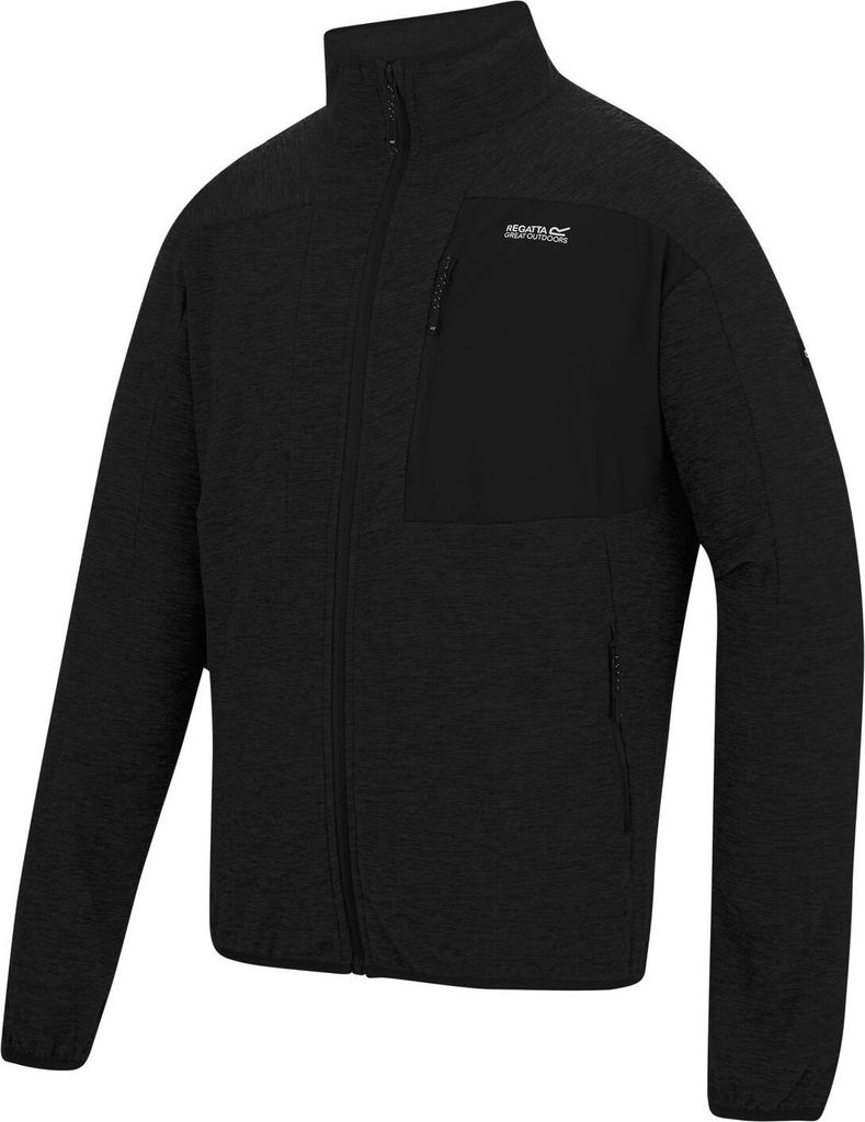 Regatta Scaris Strickfleecejacke Herren, Größe:M, Farbe:Ash