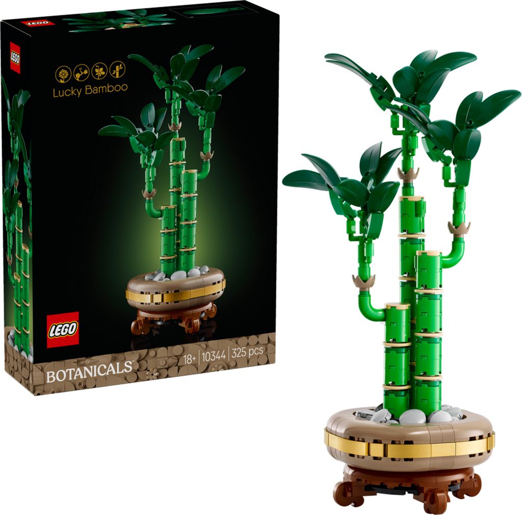 LEGO® Botanicals 10344 Glücks-Bambus Produktbild 