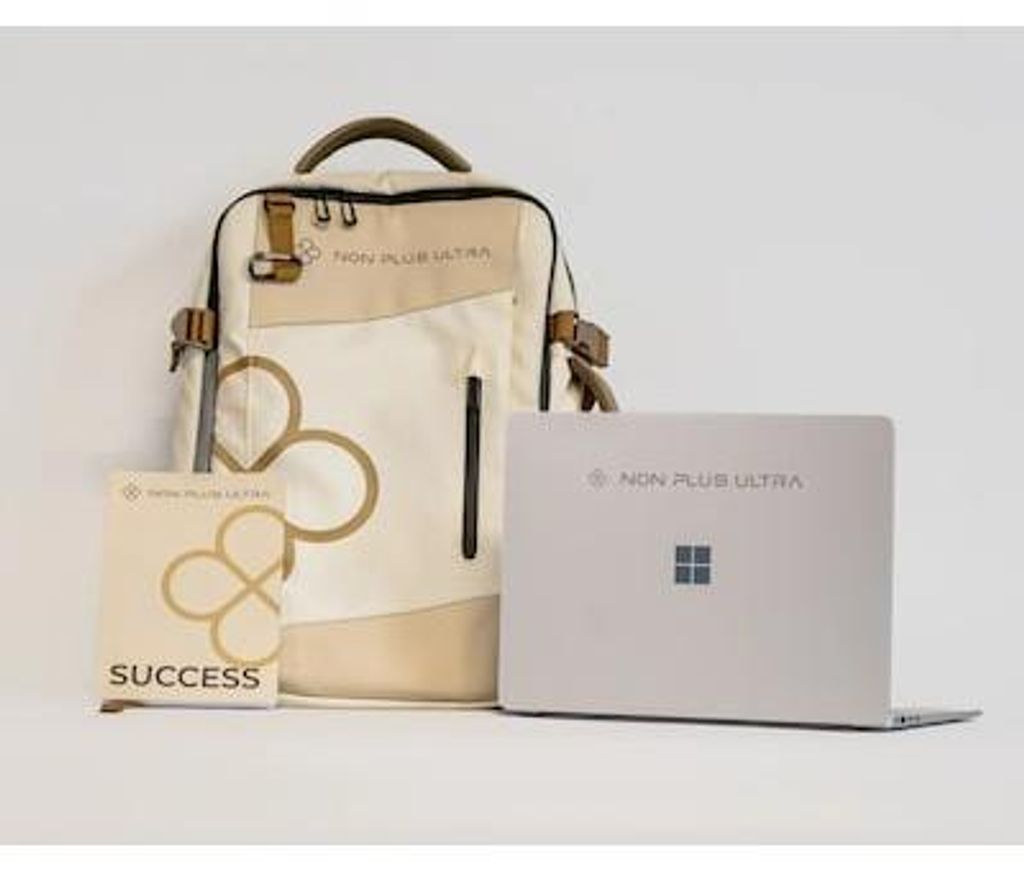 NPU Surface Laptop7 & Rucksack beige/weiß W11P
