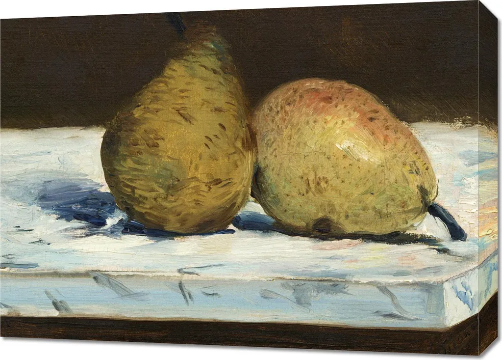 Tableau Pears d'Édouard Manet 70x50 cm - Décoration Murale Vintage Salon