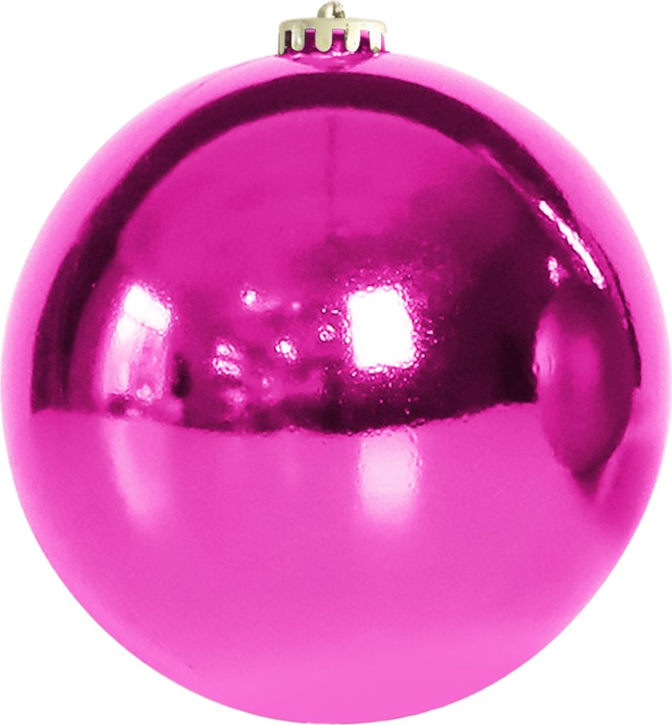Elektroplatte Weihnachtsbällchen Anhänger DIY Plastik Weihnachtsbällchen Bälle Anhänger Partyzubehör-Rosenrot