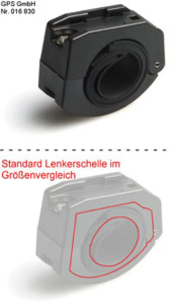 Support pour vélo Garmin Edge ajustable compatible cintre de 31,8 mm
