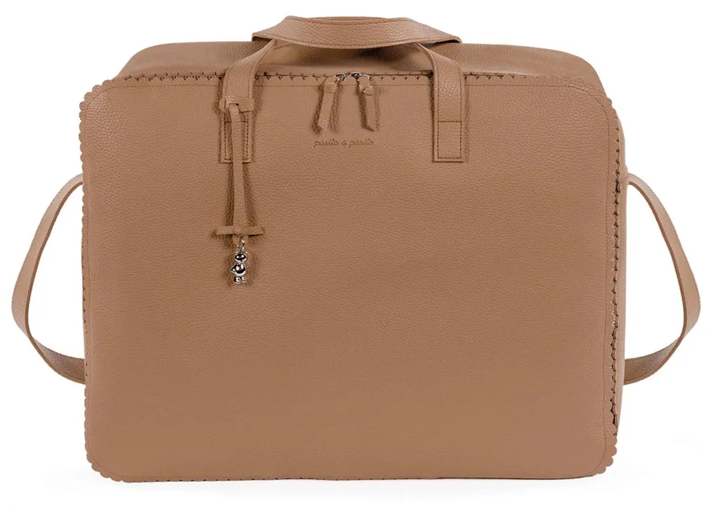 Sac de clinique Icon Camel 36 x 44 cm : la solution de rangement bébé