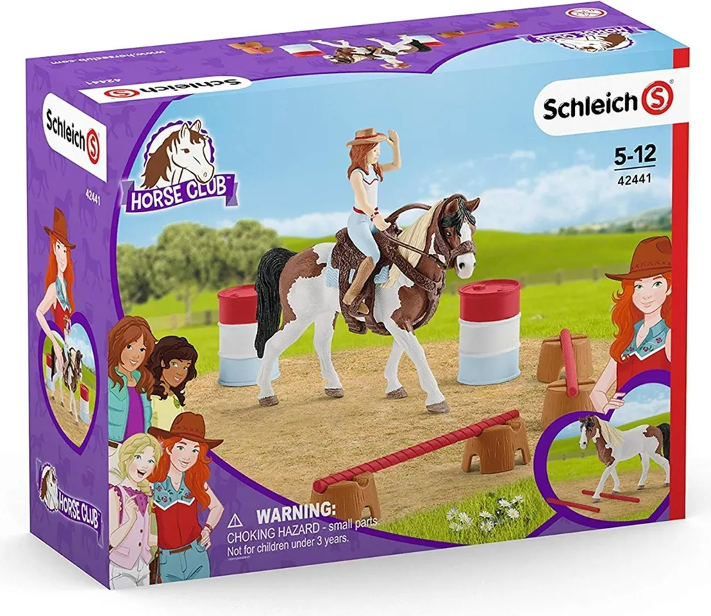 Set de Jeu Équitation Western Schleich 42441 avec Figurine et Cheval
